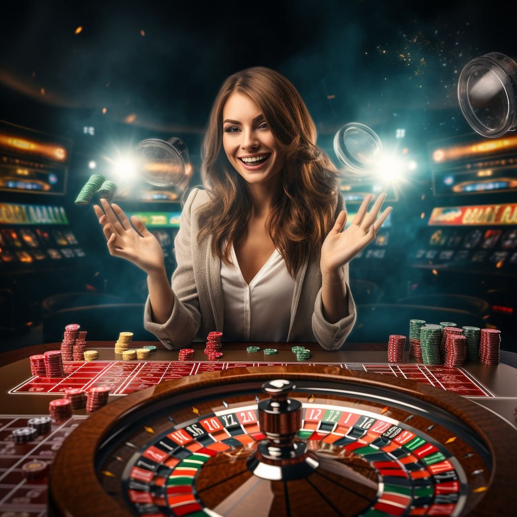 Tampilan meja roulette live dengan interface pemain di cantik77